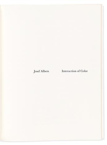 Albers, Josef (1888-1976) Interaction of Color.
